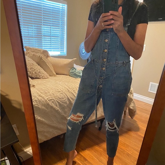 Denim Romper - Picture 6 of 6